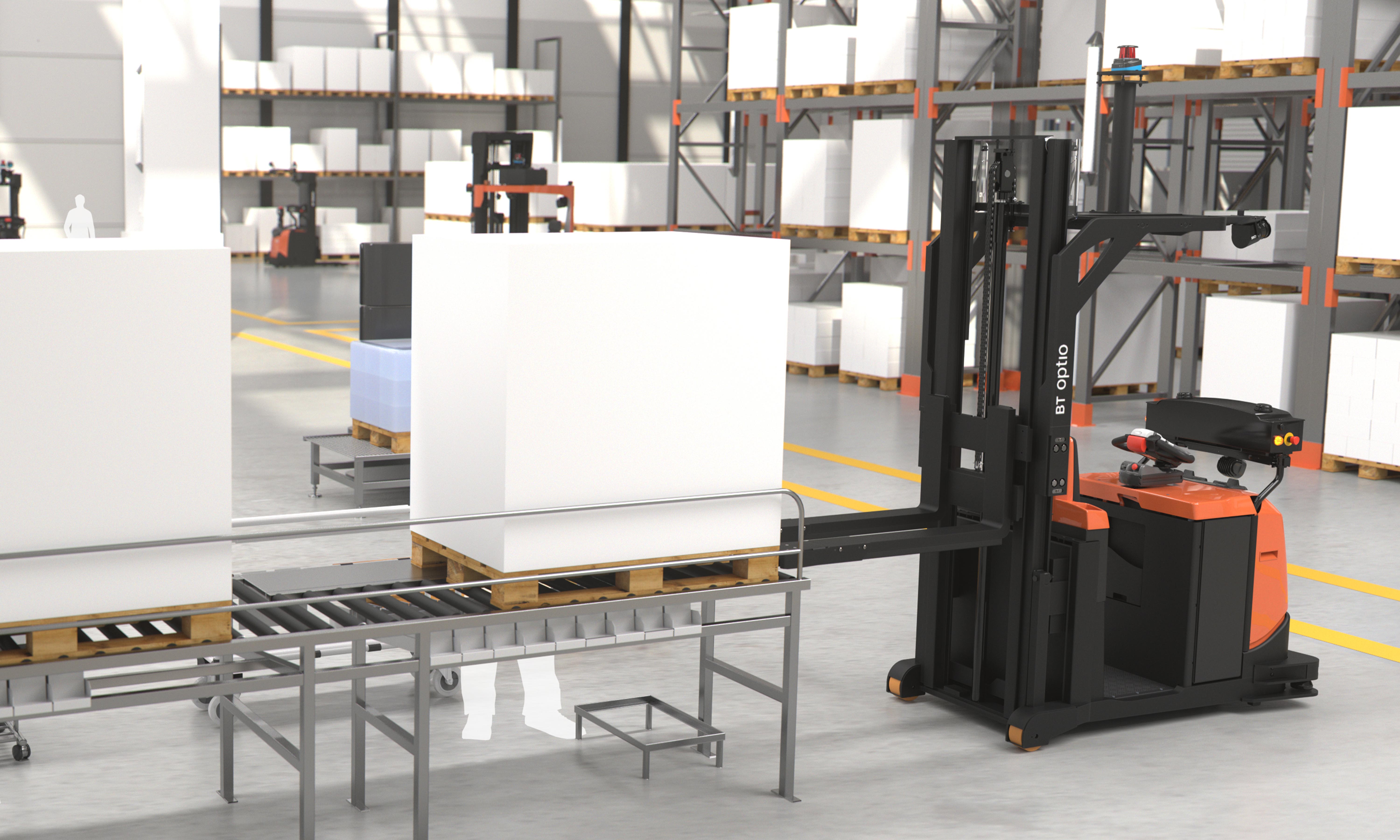 Soğuk Hava Deposu Reach Truck
