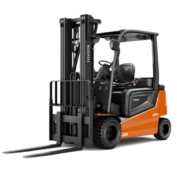 Toyota Traigo80 2.5t 4 Tekerlekli Akülü Forklift