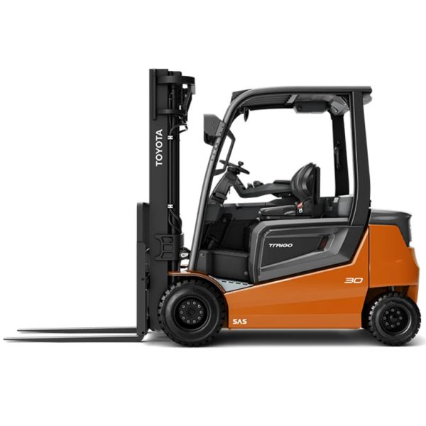 Toyota Traigo80 3t 4 Tekerlekli Akülü Forklift